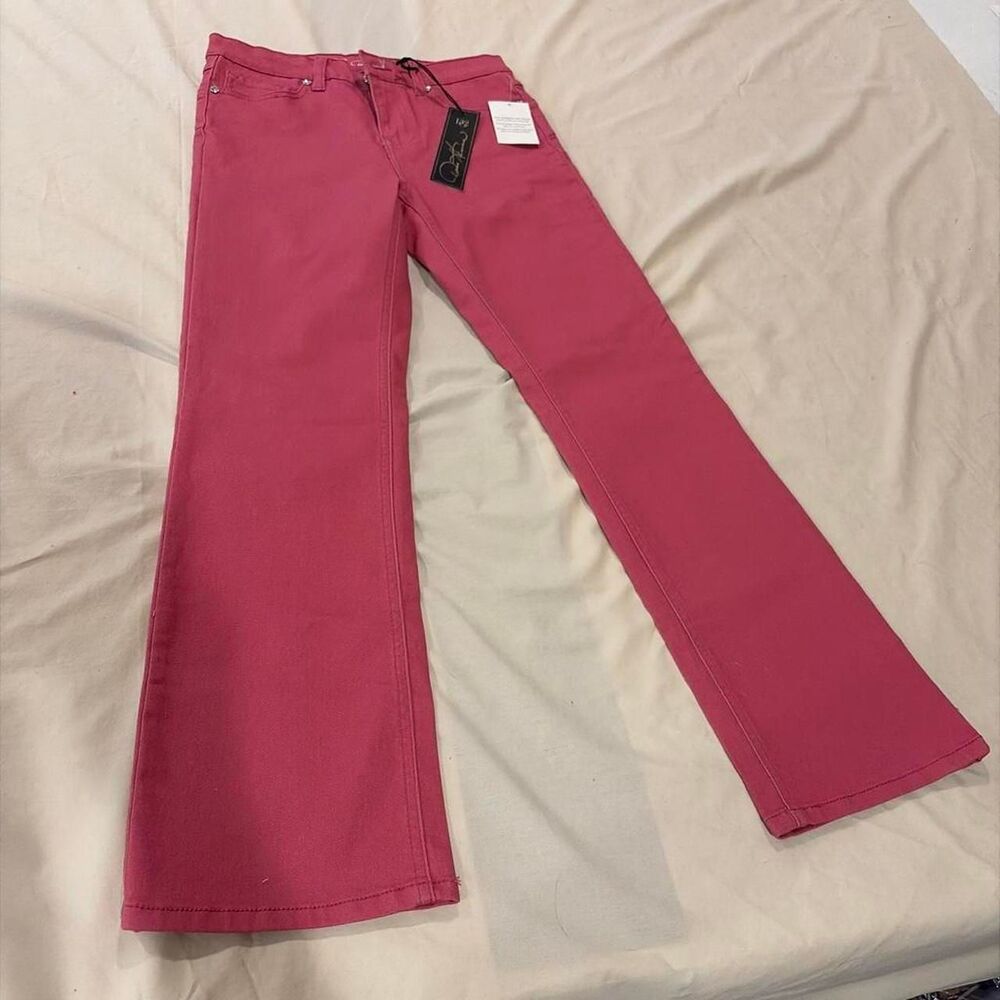 Unbranded Women's Pink and Red Jeans